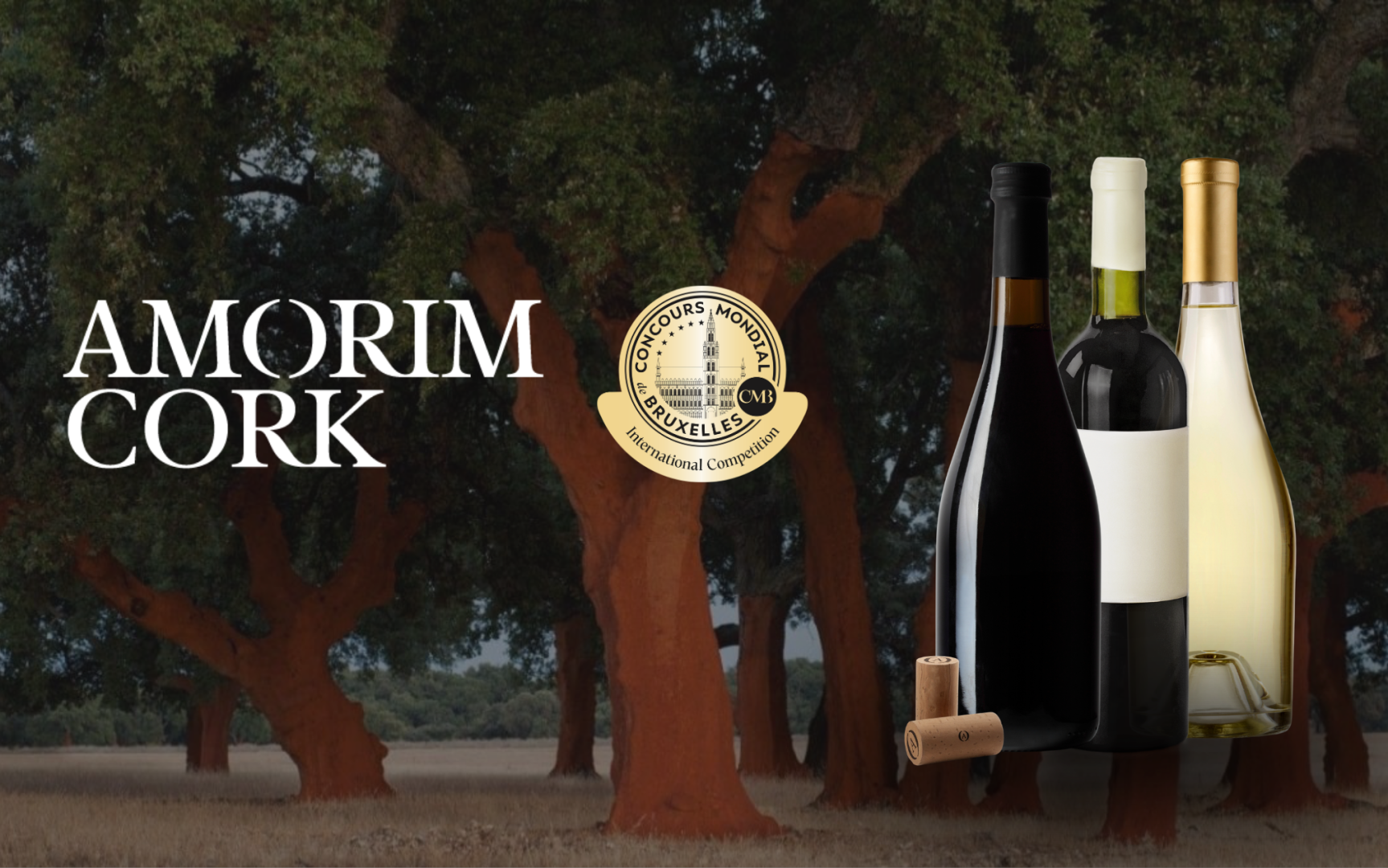 Amorim Cork and Concours Mondial de Bruxelles promote cork stopper recycling
