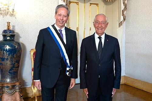 António Rios de Amorim distinguished with the Grand Cross of the Order of Prince Henry the Navigator