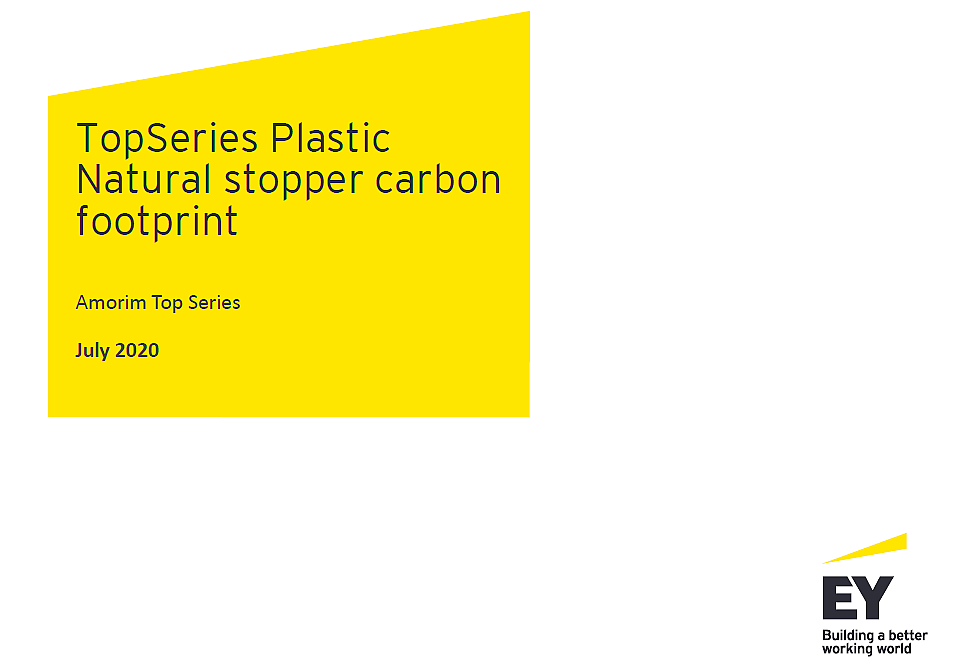 Top Series plastic natural stopper carbon footprint