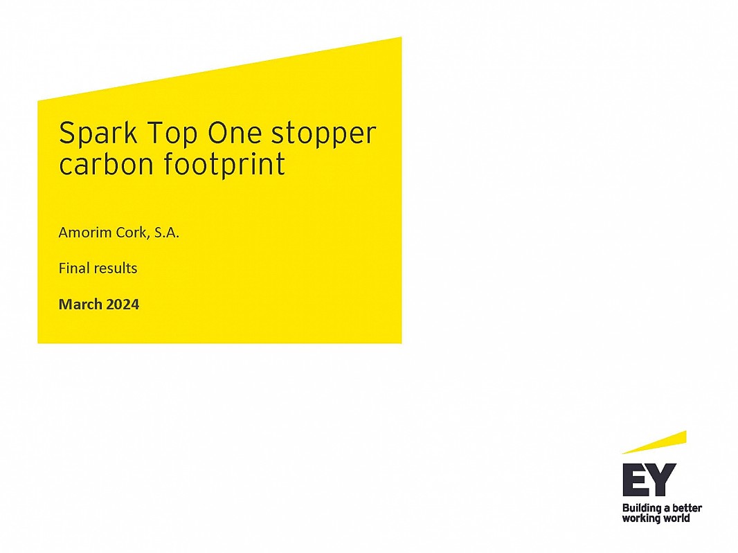 Spark® Top One stopper carbon footprint
