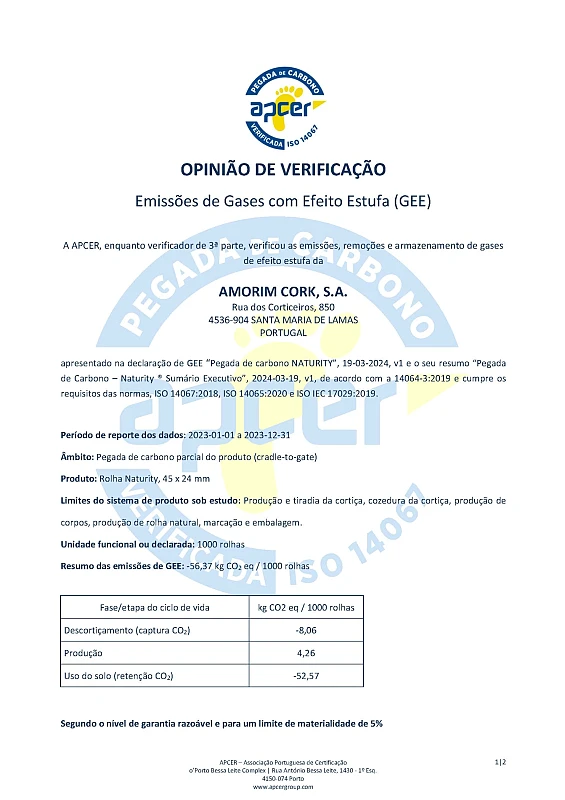 Pegada de carbono Naturity 19-03-2024 v1