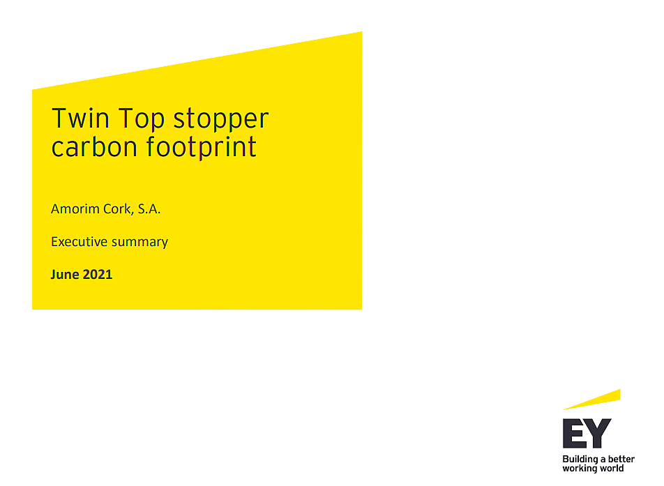 Twin Top® stopper carbon footprint