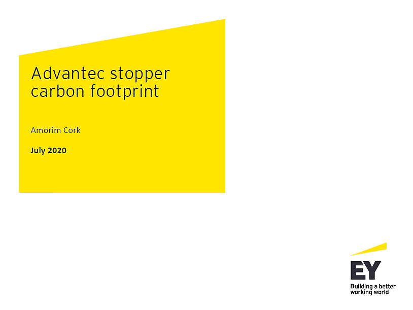 Advantec® stopper carbon footprint