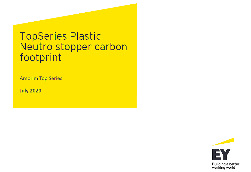 Top Series plastic Neutro stopper carbon footprint