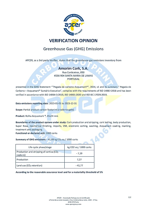 Acquamark Carbon Footprint 02-13-2025 v1